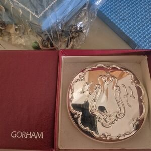 Gorham Silver Decorative Mirror All Metal